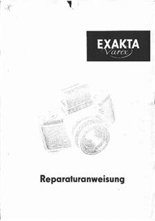 Ihagee Exakta Vx 1000 manual. Camera Instructions.